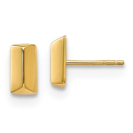 POLISHED FANCY POST EARRINGS