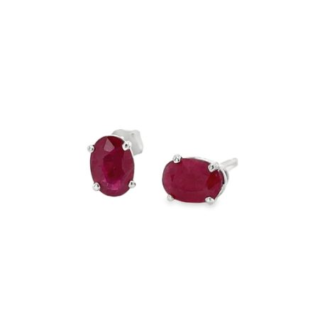 RUBY STUD EARRINGS